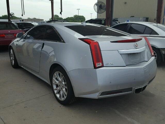 1G6DK1ED9B0133150 - 2011 CADILLAC CTS PERFOR Srebrny zdjęcie 3