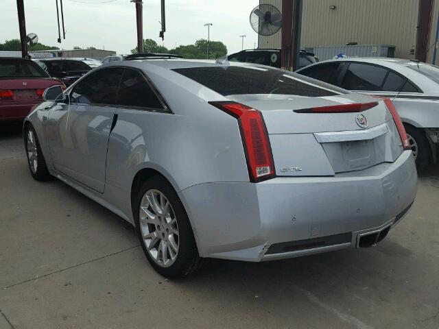 1G6DK1ED9B0133150 - 2011 CADILLAC CTS PERFOR SILVER photo 3