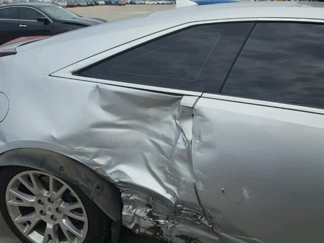 1G6DK1ED9B0133150 - 2011 CADILLAC CTS PERFOR Srebrny zdjęcie 6