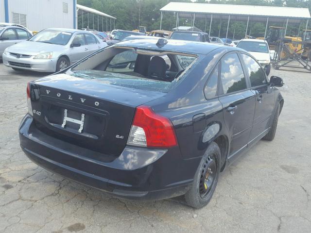 YV1382MS8A2495318 - 2010 VOLVO S40 2.4I BLACK photo 4