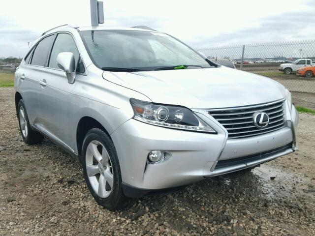 JTJBK1BA3E2037132 - 2014 LEXUS RX 350 SILVER photo 1