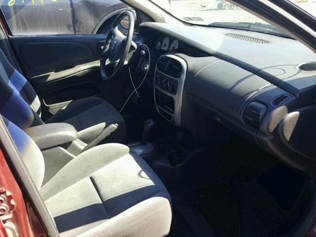 1P3ES46C51D194592 - 2001 PLYMOUTH NEON BASE 栗色 照片 5