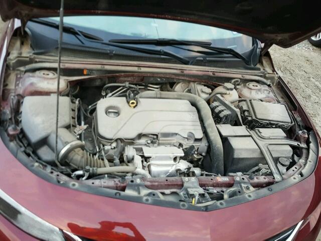 1G1ZB5ST2GF190597 - 2016 CHEVROLET MALIBU მუქწითელი ფოტო 7