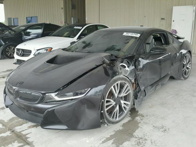 WBY2Z2C57FV392454 - 2015 BMW I8 BLACK photo 2