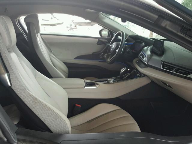 WBY2Z2C57FV392454 - 2015 BMW I8 BLACK photo 5