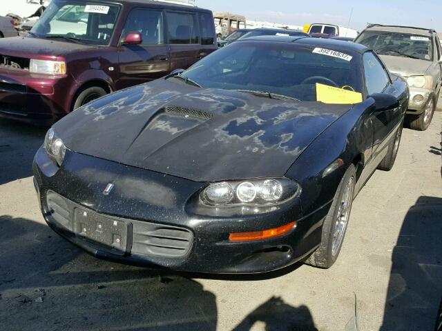 2G1FP22G3Y2132376 - 2000 CHEVROLET CAMARO Z28 BLUE photo 2