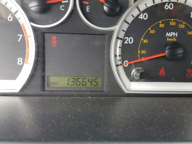 KL1TD5DE9AB096728 - 2010 CHEVROLET AVEO LS RED photo 8