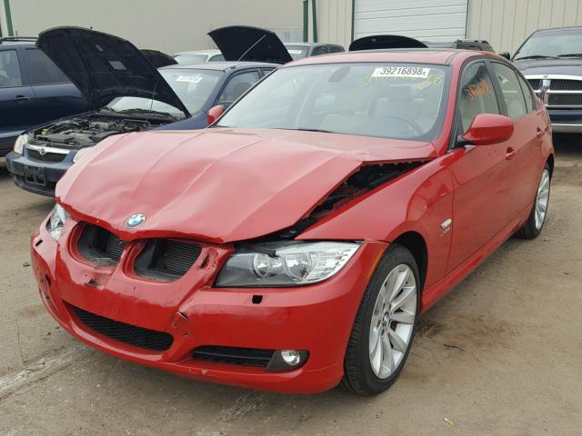 WBAPK7C54BF082384 - 2011 BMW 328 XI RED photo 2