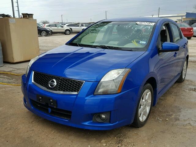 3N1AB6AP9BL614745 - 2011 NISSAN SENTRA 2.0 BLUE photo 2