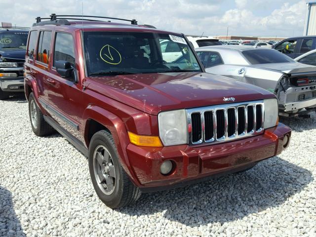 1J8HH48K87C655050 - 2007 JEEP COMMANDER წითელი ფოტო 1