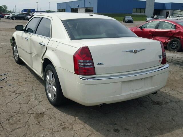 2C3KK63H46H382534 - 2006 CHRYSLER 300C WHITE photo 3