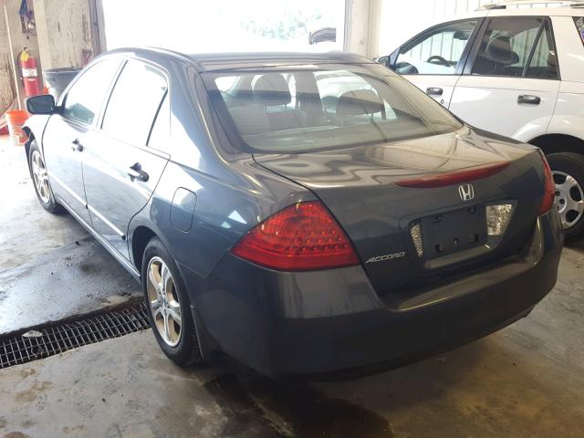 JHMCM56377C007597 - 2007 HONDA ACCORD SE BLUE photo 3