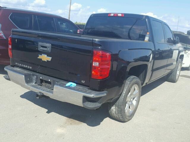 3GCPCREC0EG517878 - 2014 CHEVROLET SILVERADO BLACK photo 4