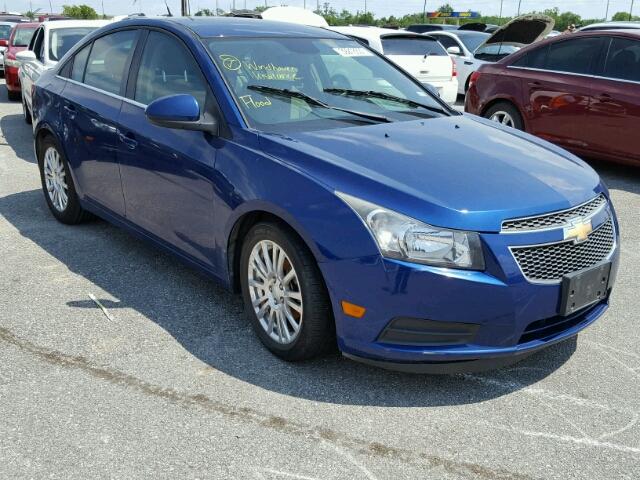 1G1PJ5SC9C7342468 - 2012 CHEVROLET CRUZE ECO BLUE photo 1