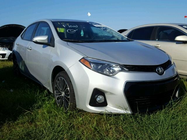 5YFBURHE0FP205379 - 2015 TOYOTA COROLLA L SILVER photo 1