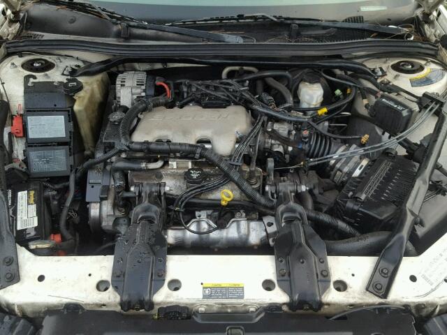 2G1WF52E439180293 - 2003 CHEVROLET IMPALA WHITE photo 7