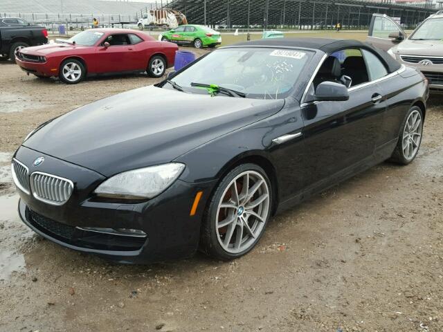 WBALZ3C55CDL70303 - 2012 BMW 650 BLACK photo 2