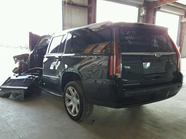 1GYS4HKJXGR213345 - 2016 CADILLAC ESCALADE BLACK photo 3