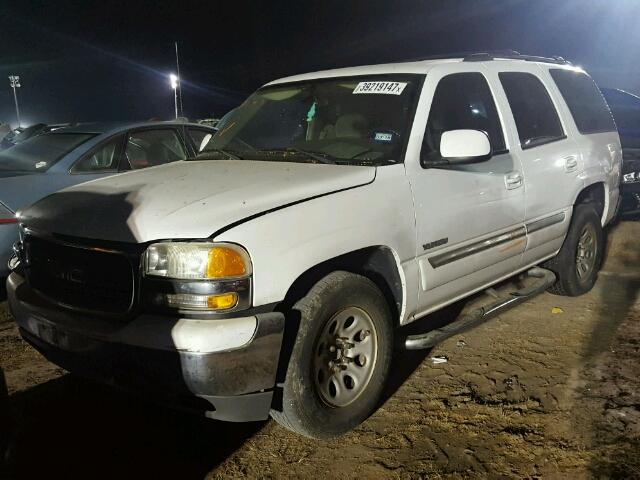 1GKEC13Z74R211702 - 2004 GMC YUKON WHITE photo 2