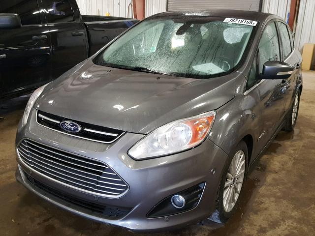 1FADP5BU2DL515778 - 2013 FORD C-MAX SEL GRAY photo 2