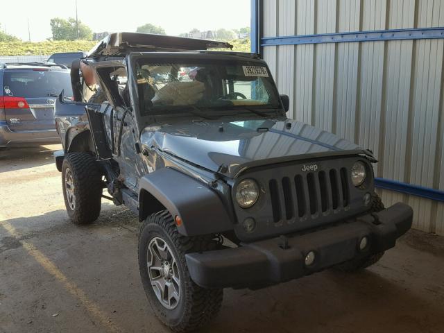 1C4AJWAG9EL134995 - 2014 JEEP WRANGLER S Boz foto 1