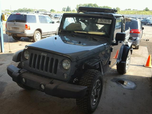 1C4AJWAG9EL134995 - 2014 JEEP WRANGLER S Boz foto 2