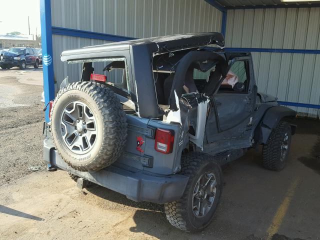 1C4AJWAG9EL134995 - 2014 JEEP WRANGLER S Boz foto 4
