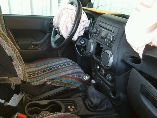 1C4AJWAG9EL134995 - 2014 JEEP WRANGLER S Boz foto 5