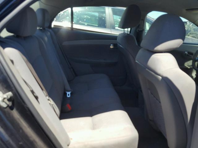 1G1ZB5EB0AF140680 - 2010 CHEVROLET MALIBU LS შავი ფოტო 6