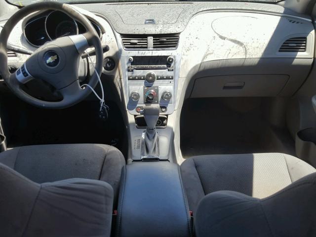 1G1ZB5EB0AF140680 - 2010 CHEVROLET MALIBU LS შავი ფოტო 9