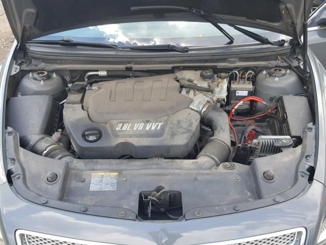 1G1ZK577284214177 - 2008 CHEVROLET MALIBU LTZ ნაცრისფერი ფოტო 7