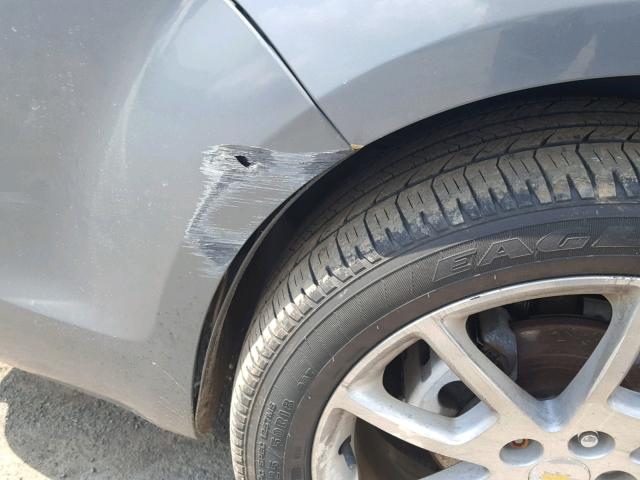 1G1ZK577284214177 - 2008 CHEVROLET MALIBU LTZ ნაცრისფერი ფოტო 9