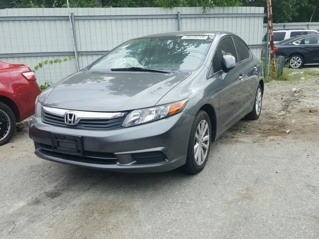 2HGFB2F97CH528660 - 2012 HONDA CIVIC EXL 灰色 照片 2