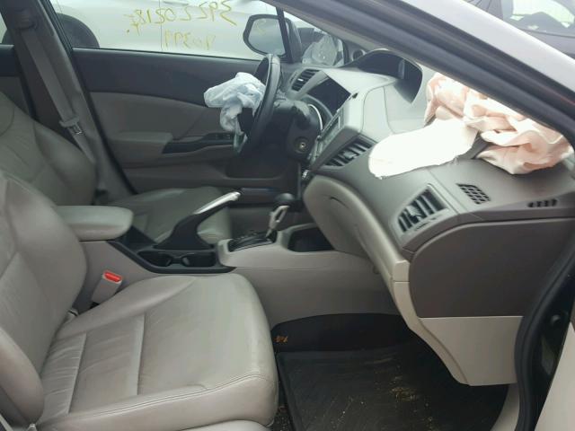 2HGFB2F97CH528660 - 2012 HONDA CIVIC EXL 灰色 照片 5