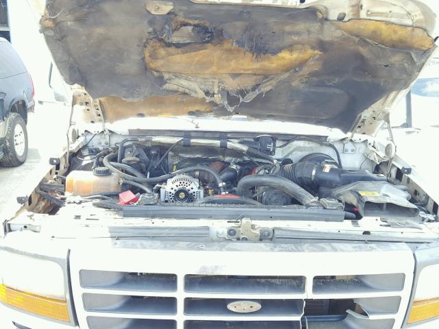 1FTJW35F9VEC39588 - 1997 FORD F350 WHITE photo 7