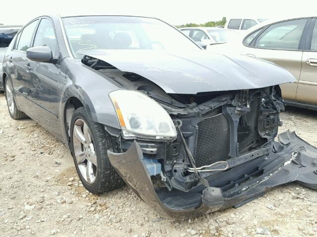 1N4BA41E56C823141 - 2006 NISSAN MAXIMA SE GRAY photo 1