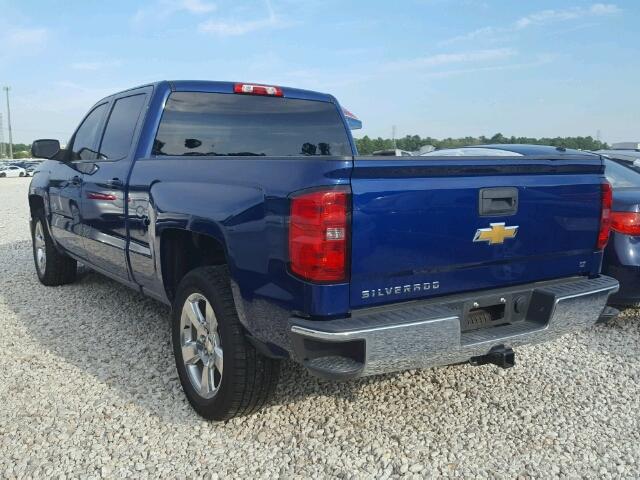 3GCPCREC0EG175283 - 2014 CHEVROLET SILVERADO BLUE photo 3