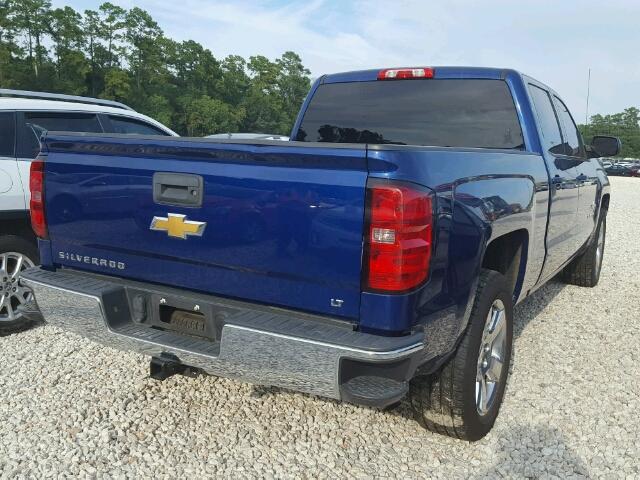 3GCPCREC0EG175283 - 2014 CHEVROLET SILVERADO BLUE photo 4