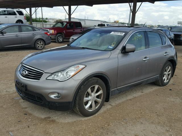 JN1AJ0HR7AM751386 - 2010 INFINITI EX35 BASE GRAY photo 2