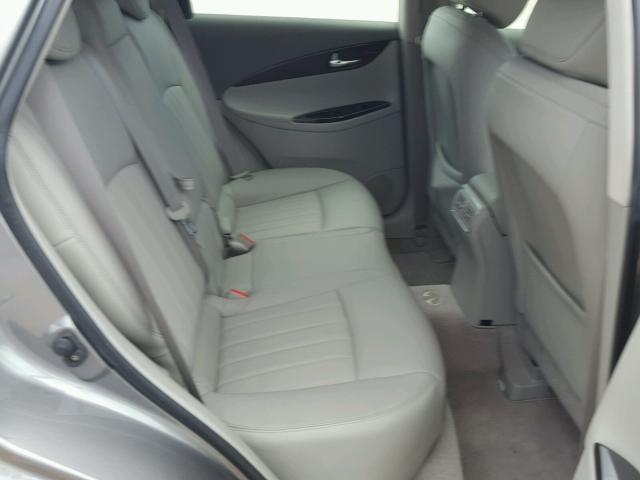 JN1AJ0HR7AM751386 - 2010 INFINITI EX35 BASE GRAY photo 6