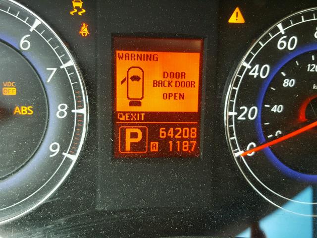 JN1AJ0HR7AM751386 - 2010 INFINITI EX35 BASE GRAY photo 8