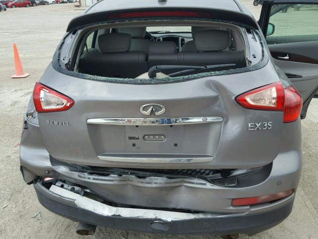 JN1AJ0HR7AM751386 - 2010 INFINITI EX35 BASE GRAY photo 9