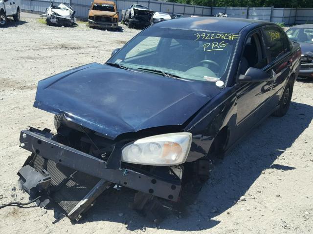 1G1ZT54805F231666 - 2005 CHEVROLET MALIBU LS 黑色 照片 2