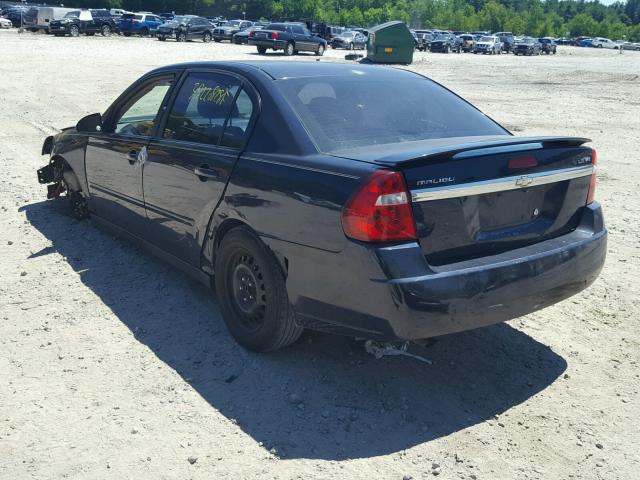 1G1ZT54805F231666 - 2005 CHEVROLET MALIBU LS 黑色 照片 3
