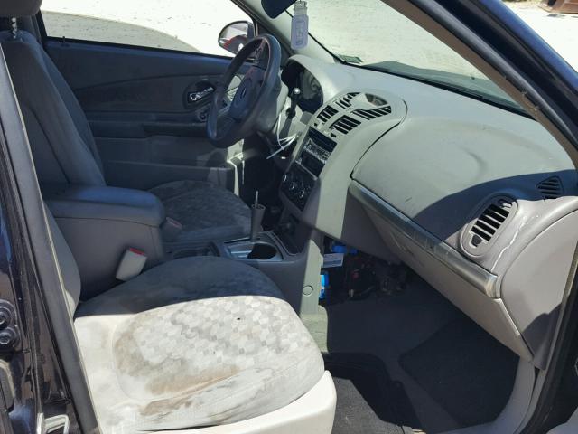 1G1ZT54805F231666 - 2005 CHEVROLET MALIBU LS 黑色 照片 5