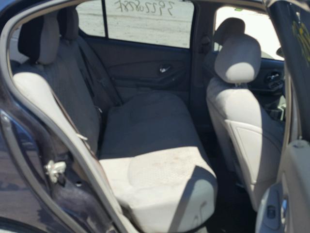 1G1ZT54805F231666 - 2005 CHEVROLET MALIBU LS 黑色 照片 6