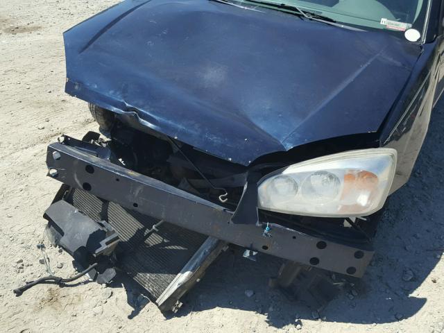 1G1ZT54805F231666 - 2005 CHEVROLET MALIBU LS 黑色 照片 9