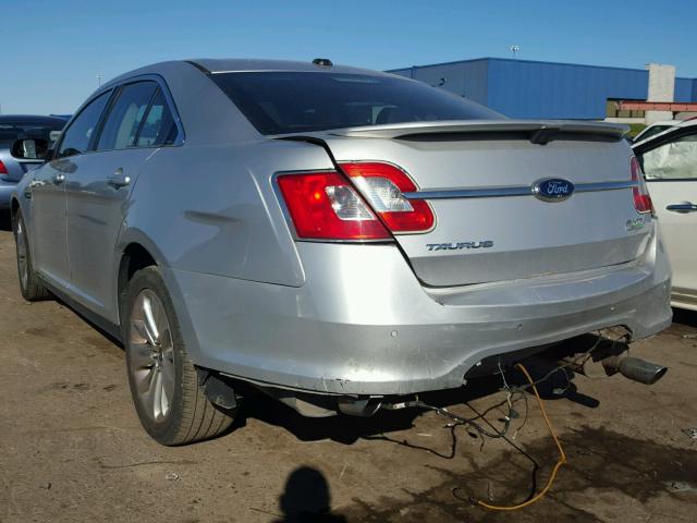 1FAHP2KT1AG158217 - 2010 FORD TAURUS SHO SILVER photo 3