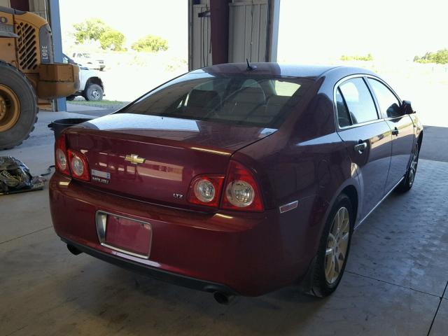 1G1ZK57768F210279 - 2008 CHEVROLET MALIBU LTZ 栗色 照片 4