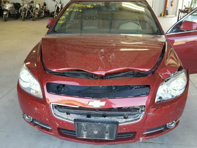 1G1ZK57768F210279 - 2008 CHEVROLET MALIBU LTZ 栗色 照片 7